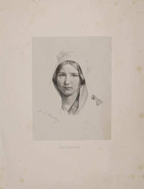 Tereska (tyt.oryg.: „Theresken”), przed 1873, Ernst Stückelberg