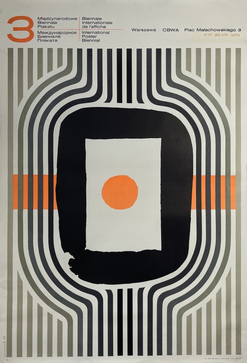 3. Międzynarodowe Biennale Plakatu, 1969, Józef Mroszczak