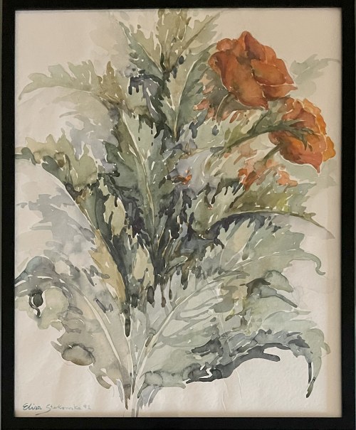 Kwiaty, 1992, Eliza Stokowska