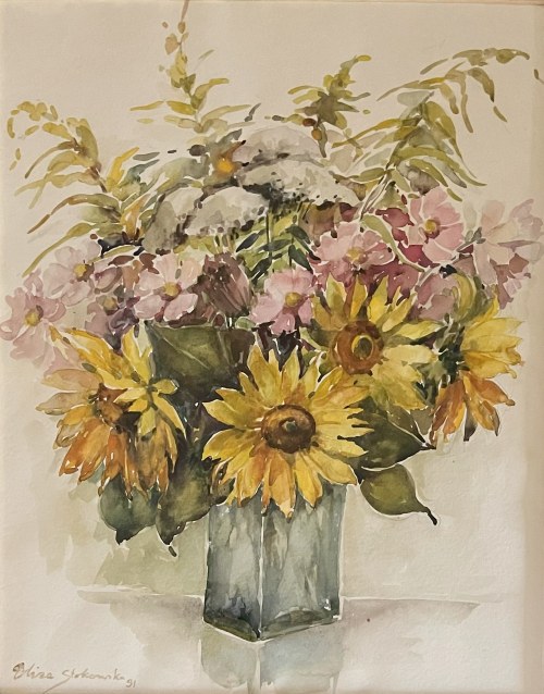 Kwiaty, 1991, Eliza Stokowska