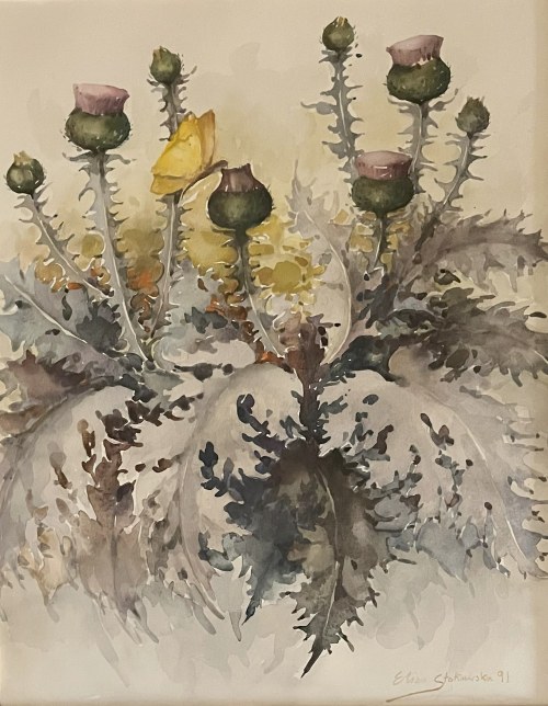 Kwiaty, 1991, Eliza Stokowska