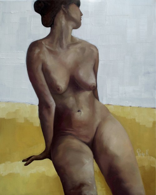 Shades of yellow, 2023, Kateryna Panko