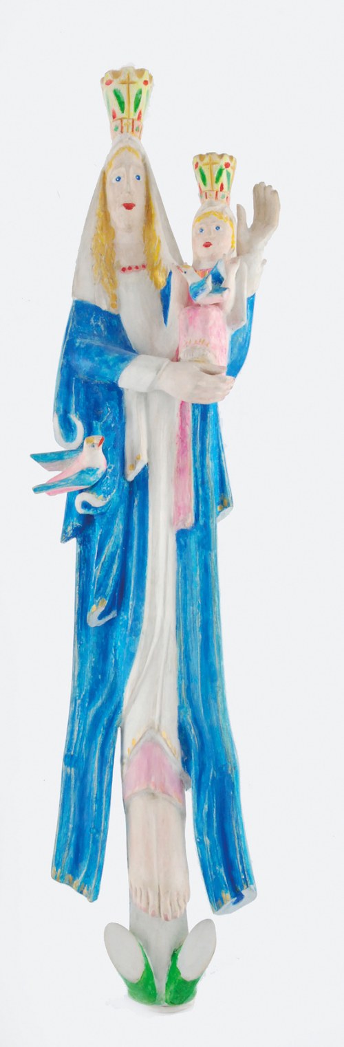 Madonna z ptaszkami, 2015, Stanisław Kulon