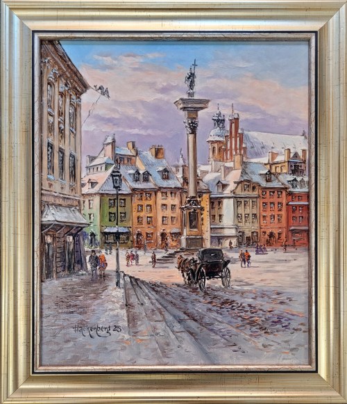Warszawa Plac Zamkowy (fragm.), Witold Hackenberg