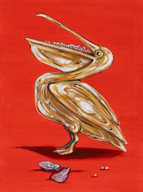 Cisza niesiona dziobem, 2025, Anna Kozłowska