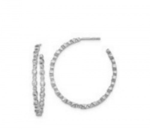53 CT - 844 NAT 18K, ZŁOTE KOLCZYKI Z NATURALNYM DIAMENTEM O MASIE 1