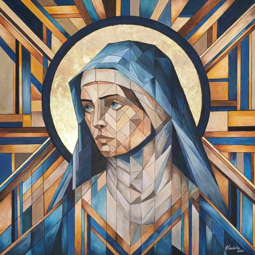 Wiara z rozbitych fragmentów szkła, 2025, Aleksandra Elizabethe Wojtysiak