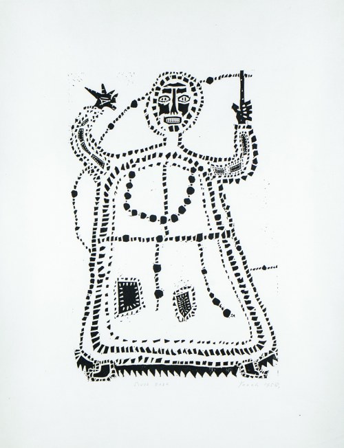 Siuda Baba - obyczaj ludowy z Wieliczki, 1958 r., Jerzy Panek