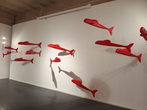 Instalacja 'Migracion' (Rybka #2), Aliaksei Urubleuski