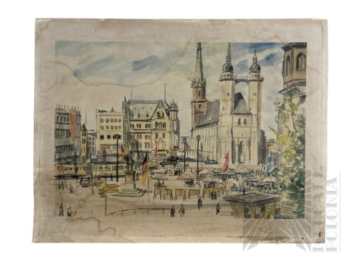 Akwizgran, Niemcy (1960), Reprodukcja Drukowana, Kurt Marholz