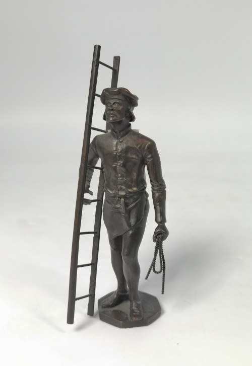 Mężczyzna z drabiną, Albert Constant Desenfans