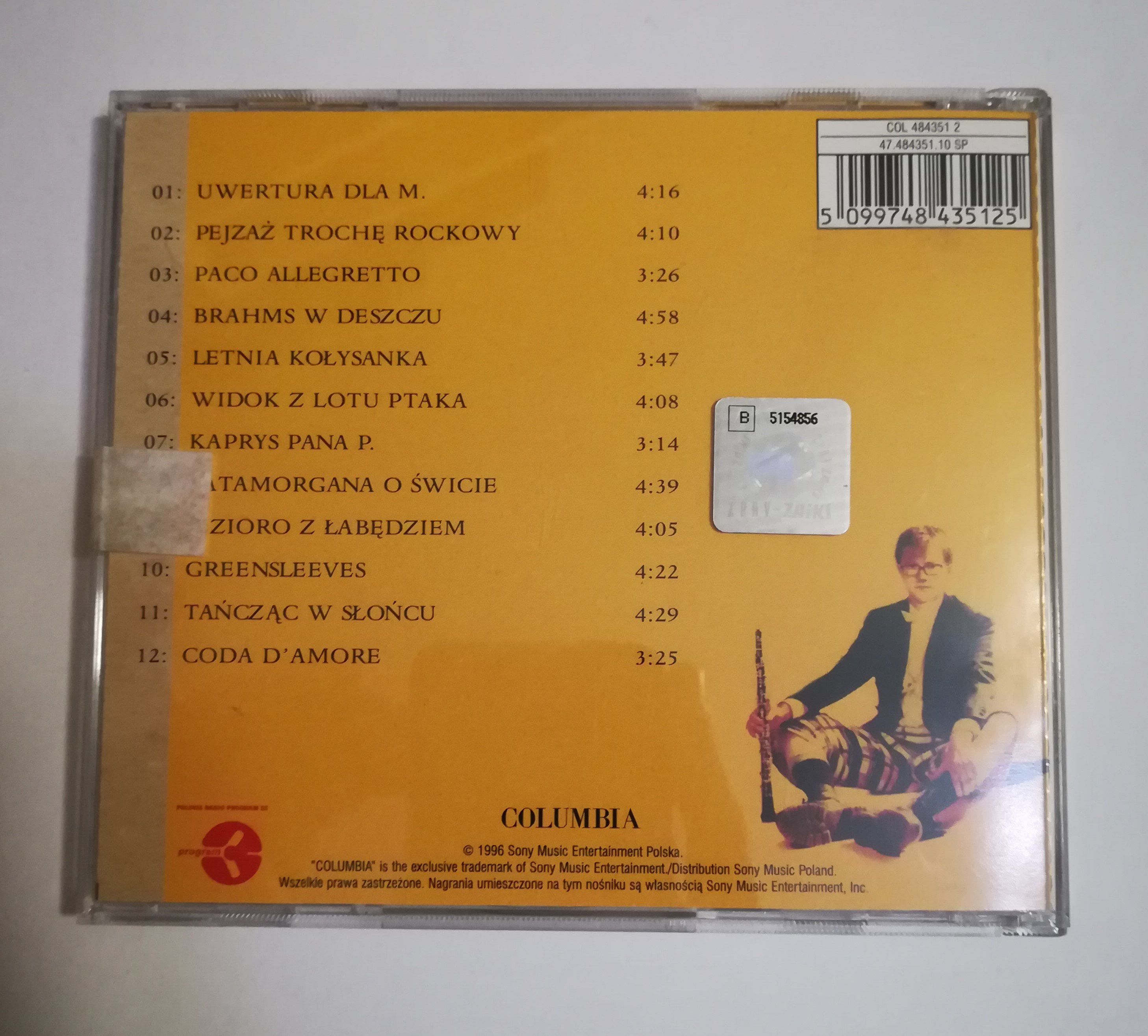 Instrumentalista Taki Jak Tytus Wojnowicz Tytus Wojnowicz "Tytus" (CD)