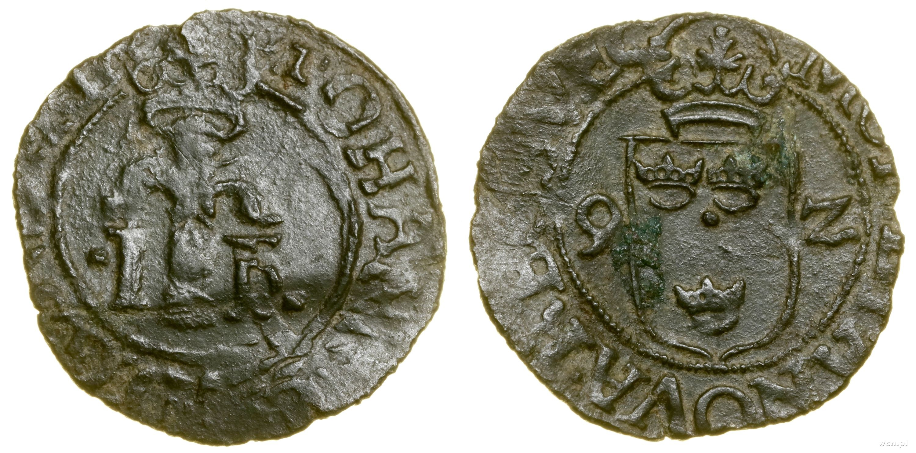 Sweden, 1/2 öre, 1592, Stockholm - Online auction / Online bidding