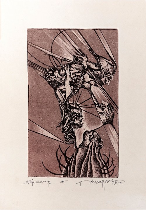 Wizja XLIX, 1990, Jerzy Waygart