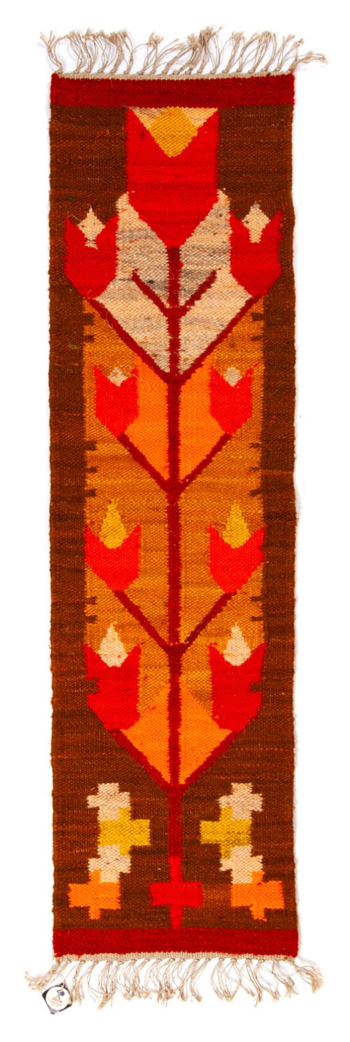 Kilim „FUKSJA”, Wielkopolska Spółdzielnia Pracy Rękodzieła Artystycznego w Poznaniu, Maria Janowska