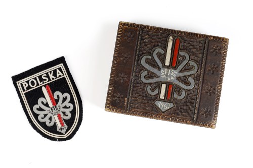 1962, Szkatułka i naszywka FIS Zakopane