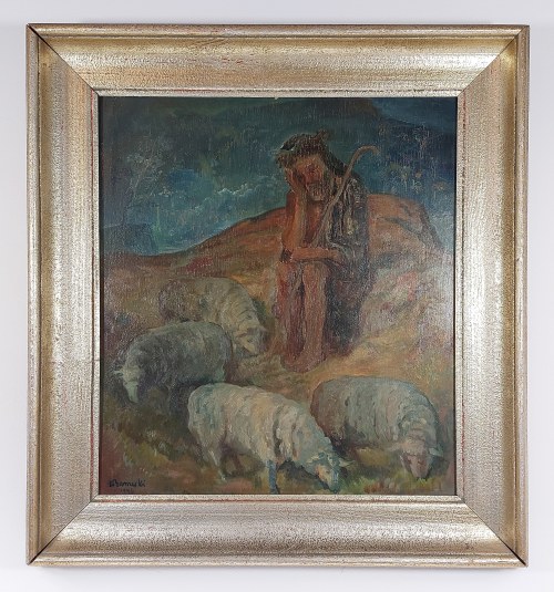 Edmund Czarnecki, 1946 r., Chrystus Frasobliwy Z Owcami