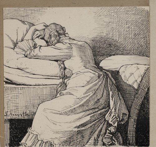 Smutki do poduszki, ostatnia ćw. XIX w., Ernst Schurth
