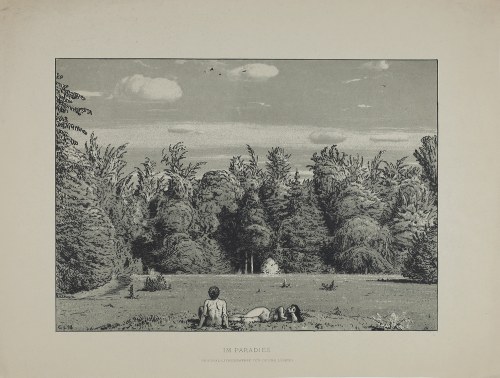 W raju (tyt.oryg.: „Im Paradies”), 1898, Georg Lührig