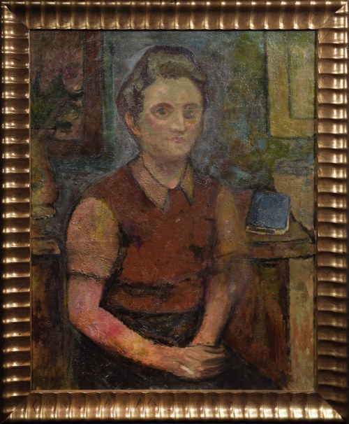 Portret kobiety, Jerzy Fedkowicz