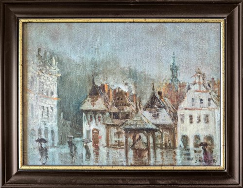 Deszcz w Kazimierzu, 1994, Dorota Falkowska-Adamiec