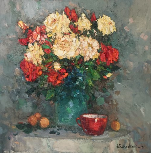 Roses, 2025, Tetiana Rusakova