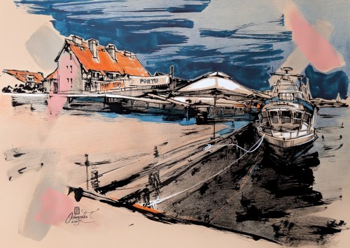 Port w Helu, 2025, Tetiana Ocheredko