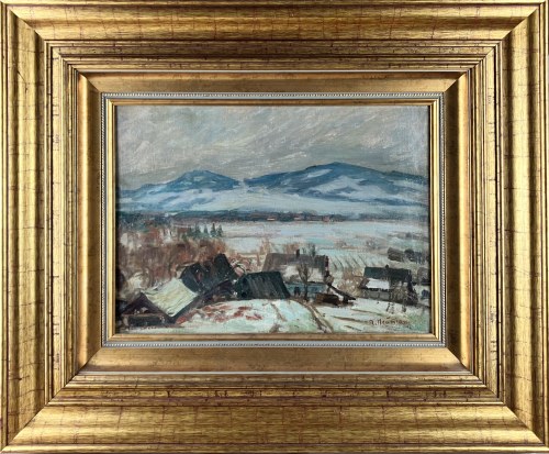 Pejzaż górski, Abraham Neuman