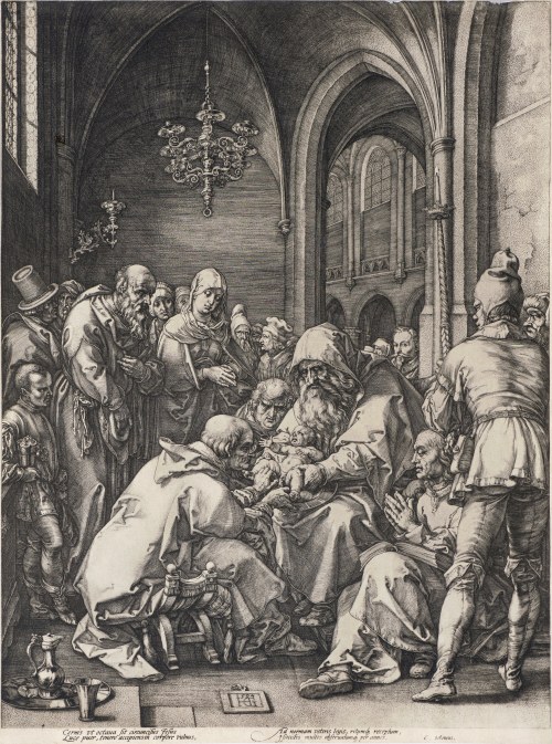 Obrzezanie, z cyklu: Życie Najświętszej Maryi Panny, Niderlandy, ok. 1600 r., Hendrick Goltzius