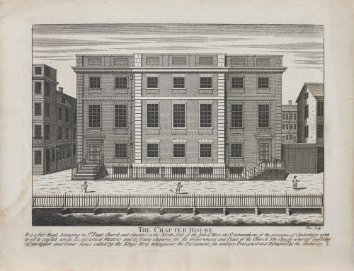 The Chapter house, Londyn, ok. 1740-1750 r., Nathaniel Parr