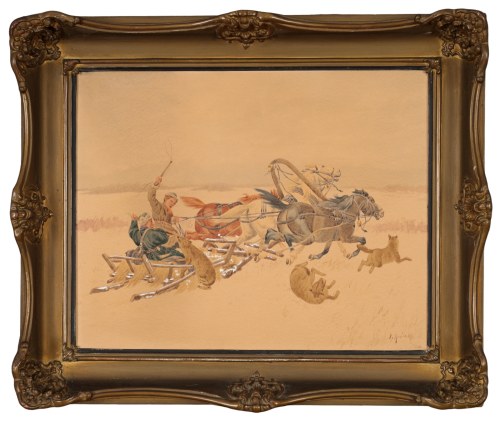 "Atak wilków", Kajetan Kosiński