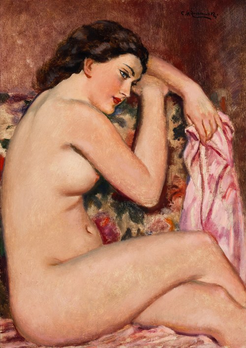 "Brunetka. Akt", Stanisław Żurawski