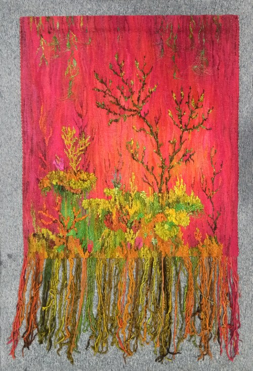 Gobelin "Koralowiec", 1977, Danuta Przybylska-Sypniewska