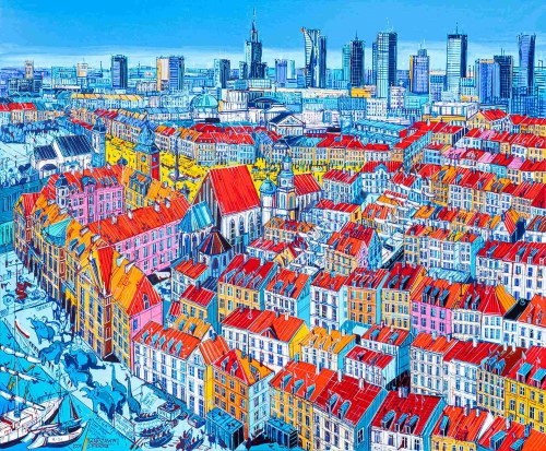 Warszawa (NR XI-211-360) (Widok na Polskę), 2021, Joanna Mieszko-Nita