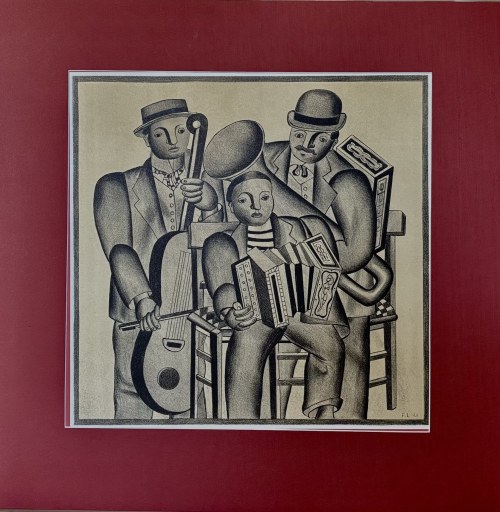 Muzykanci, 1975, Fernand Léger