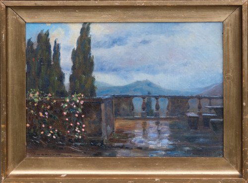 Widok z Tivoli, 1929, Carl Bosevang