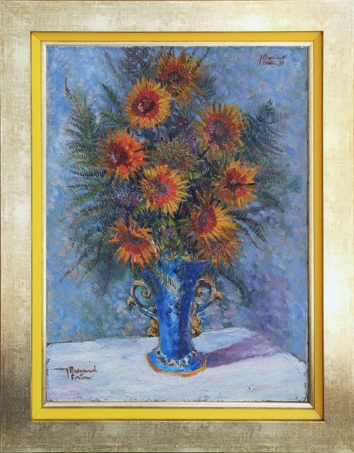 Kwiaty w wazonie, 1949, Jeanne Besnard-Fortin
