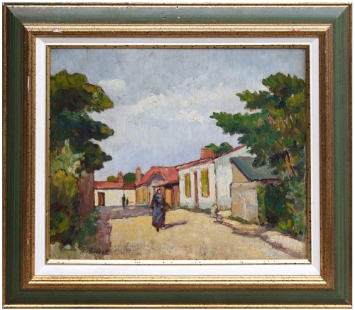 W małym miasteczku / Skały z Saint Brevin, Maurice Coiret