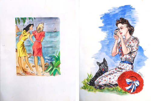 Wakacje - praca dwustronna, 1945 - 1947, Theodore Ludwig