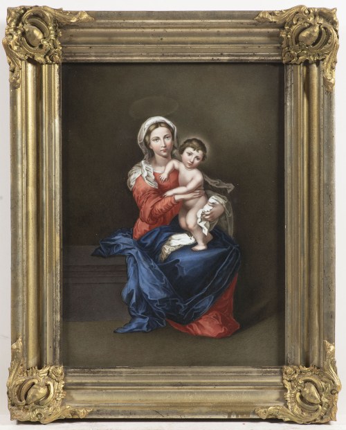 Maryja z dzieckiem, Malarz XIX wiek