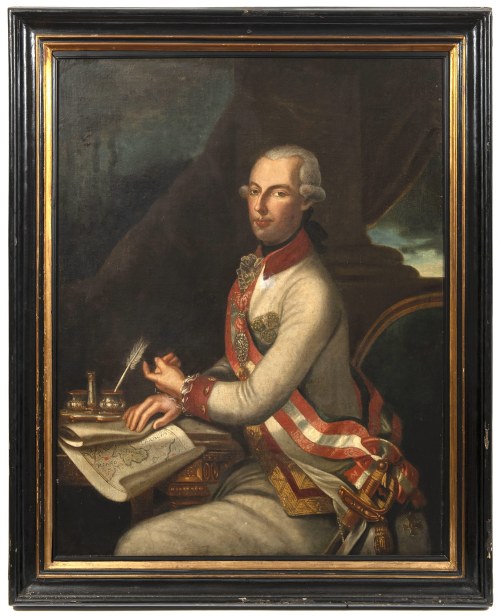 Portret cesarza Józefa II, Joseph Hickel