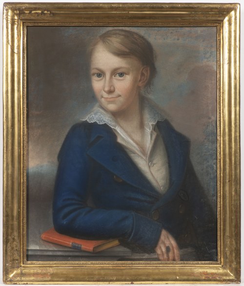 przypisywany, Portret młodego mężczyzny, Giovanni Battista Lampi