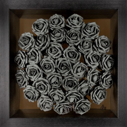 Ineffable flowers of diverse effect (Alchemical mirror), 2019, Svetlana Grishina