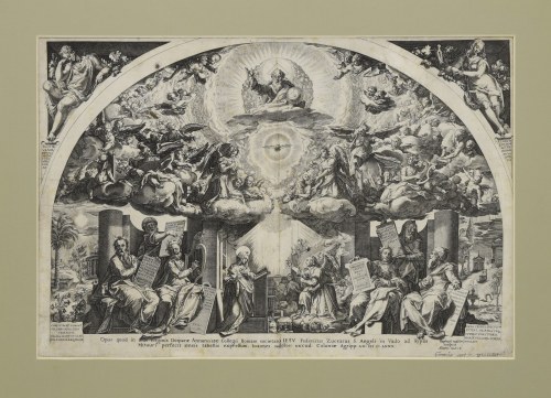 Zwiastowanie NMP, 1580, Raphael Sadeler