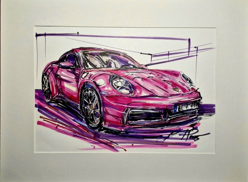 Porsche Ruby, 2025, Maciej Pluciński