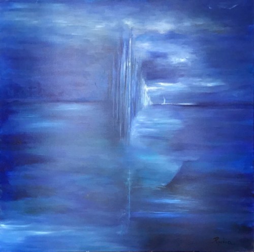 Bleu Marine, 2019, Anna Forycka-Putiatycka