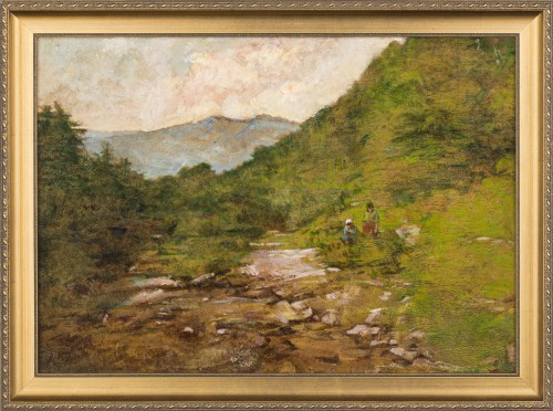 Na przełęczy tatrzańskiej, 1921, Zygmunt Papieski