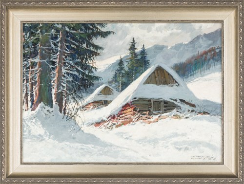 Chaty zimą w Zakopanem, 1984, Leszek Stańko