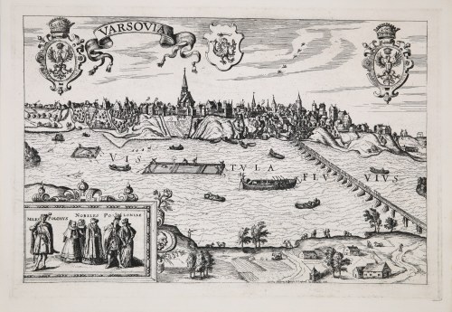 Panorama Warszawy, 1973, Włodzimierz Kotkowski