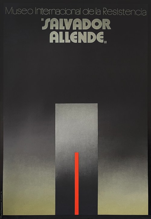 "Salvador Allende". Museo International de la Resistencia, 1978, Antoni Cetnarowski